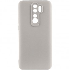Чохол TPU GETMAN Liquid Silk Full Camera для Xiaomi Redmi Note 8 Pro  Сірий / Lavender - 00000073804_20
