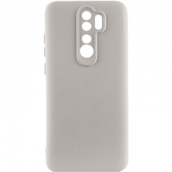 Чохол TPU GETMAN Liquid Silk Full Camera для Xiaomi Redmi Note 8 Pro  Сірий / Lavender - 00000073804_20