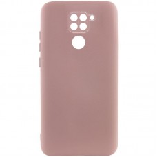 Чохол TPU GETMAN Liquid Silk Full Camera для Xiaomi Redmi Note 9 / Redmi 10X  Рожевий / Pink Sand - 00000073806_8