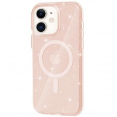 Чохол TPU Galaxy Sparkle (MagFit) для Apple iPhone 11 (6.1")  Gold+Glitter - 00000066244_5