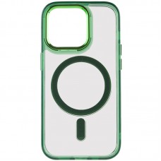 Чохол TPU Iris with MagSafe для Apple iPhone 13 Pro (6.1")  Зелений - 00000064764_3