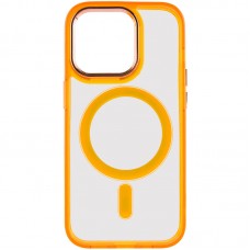 Чохол TPU Iris with MagSafe для Apple iPhone 13 Pro (6.1")  Помаранчевий - 00000064764_5