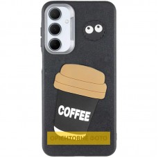 Чохол TPU Leather Toys для Motorola Moto G15 4G  Coffee / Black - 00000082735_3