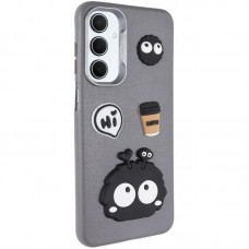 Чохол TPU Leather Toys для Samsung Galaxy A17 4G/5G  Monster / Grey - 00000082738_6