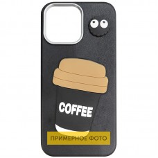Чохол TPU Leather Toys для Xiaomi Redmi Note 14 Pro 4G  Coffee / Black - 00000078586_2