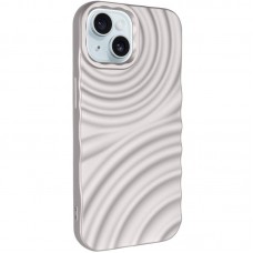 Чохол TPU MonoWave для Apple iPhone 15 (6.1")  Light Gray - 00000079804_4