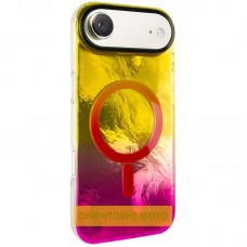 Чохол TPU Shiny Mountain (MagFit) для Apple iPhone 17 Air (6.5")  Yellow / Pink - 00000080429_7