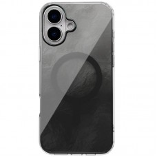 Чохол TPU Shiny Mountain (MagFit) для Apple iPhone 16 (6.1")  Black - 00000077655_1