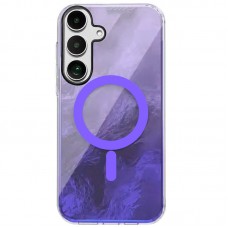 Чохол TPU Shiny Mountain (MagFit) для Samsung Galaxy S23 FE  Purple - 00000078877_6