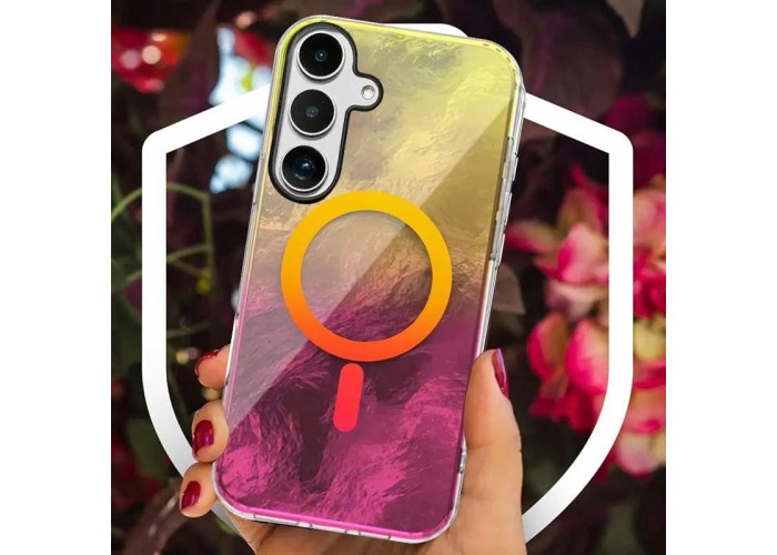 Чохол TPU Shiny Mountain (MagFit) для Samsung Galaxy S24 FE