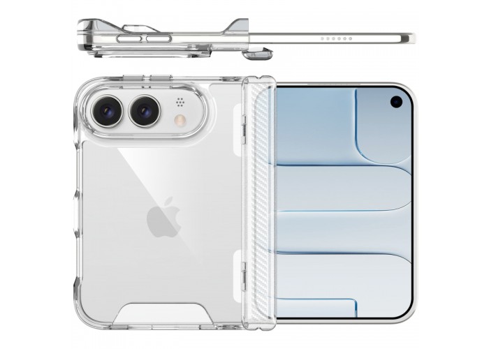Чохол TPU Space Case transparent для Apple iPhone Duo (5.4/7.6