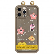Чохол TPU Toys Case with Ears для Xiaomi Redmi A3  Brown - 00000078452_2
