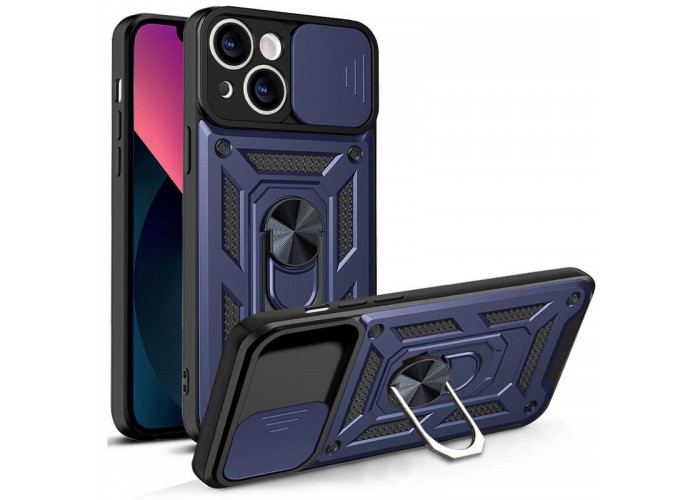 Чохол Ummi Camshield Serge Ring для Apple iPhone 13 (6.1
