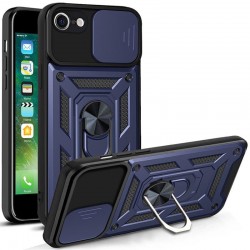 Чохол Ummi Camshield Serge Ring для Apple iPhone 7 / 8 / SE (2020) (4.7")  Синій - 00000080689_6