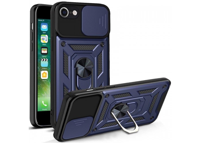 Чохол Ummi Camshield Serge Ring для Apple iPhone 7 / 8 / SE (2020) (4.7