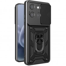 Чохол Ummi Camshield Serge Ring для Motorola Moto G86 Power  Чорний / Black - 00000085504_4