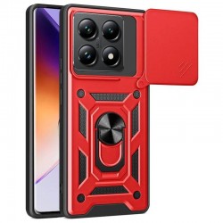 Чохол Ummi Camshield Serge Ring для Xiaomi 14T  Червоний - 00000080780_4