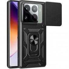 Чохол Ummi Camshield Serge Ring для Xiaomi 15  Чорний - 00000080715_7