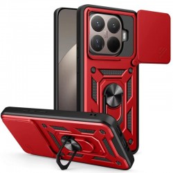 Чохол Ummi Camshield Serge Ring для Xiaomi 15T Pro  Червоний / Red - 00000085072_4