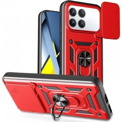 Чохол Ummi Camshield Serge Ring для Xiaomi Poco F8 Pro  Червоний / Red - 00000085073_4