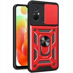 Чохол Ummi Camshield Serge Ring для Xiaomi Redmi 12C  Червоний - 00000080796_4