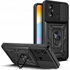 Чохол Ummi Camshield Serge Ring для Xiaomi Redmi 12C  Чорний - 00000080796_7