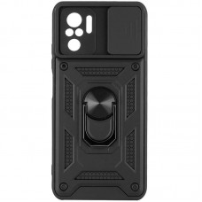 Чохол Ummi Camshield Serge Ring для Xiaomi Redmi Note 10 / Note 10s / Poco M5s  Чорний - 00000080728_7