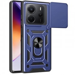 Чохол Ummi Camshield Serge Ring для Xiaomi Redmi Note 14 4G (Europe version)  Синій - 00000080732_6