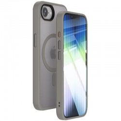 Чохол Ummi Colorful with MagSafe для Apple iPhone 16e (6.1")  Сірий / Grey - 00000082703_10