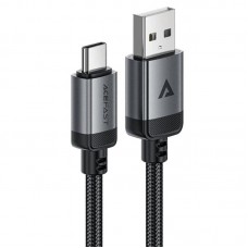 Дата кабель Acefast C20-04 USB to Type-C 3A (1.2m)  Black - 00000085431_1