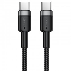 Дата кабель Acefast C22-03 Type-C to Type-C 60W (1.2m)  Black - 00000085432_1
