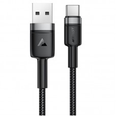 Дата кабель Acefast C22-04 USB to Type-C 60W (1.2m)  Black - 00000085433_1