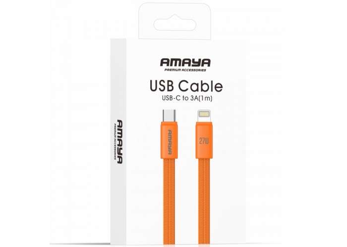Дата кабель Amaya 317CL Type-C to Lightning 27W (1.2m)