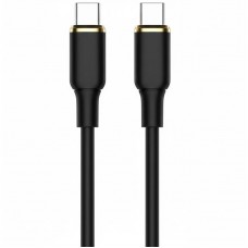 Дата кабель Amaya CC89 Type-C to Type-C 60W (1m)  Black - 00000084612_1