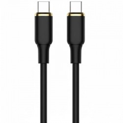 Дата кабель Amaya CC89 Type-C to Type-C 60W (1m)  Black - 00000084612_1