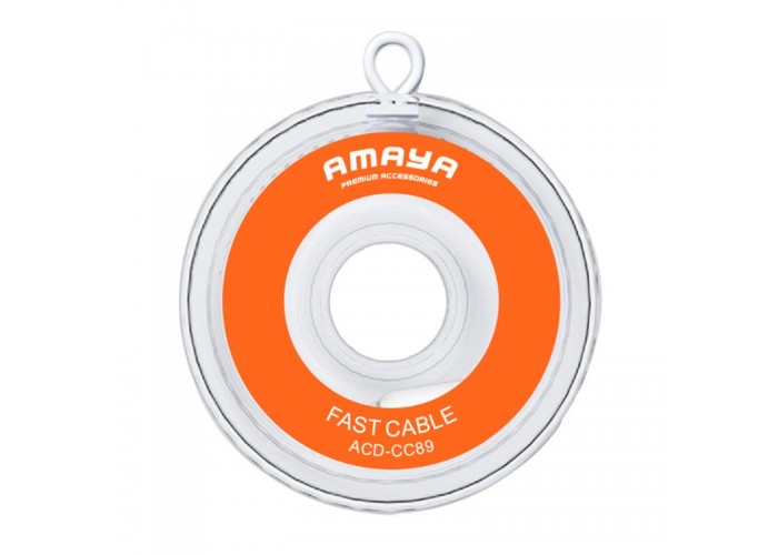Дата кабель Amaya CC89 Type-C to Type-C 60W (1m)