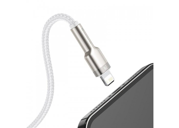 Дата кабель Baseus Cafule Series Metal USB to Lightning 2.4A (2m) (CALJK-B0)