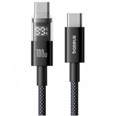 Дата кабель Baseus Display 2 Type-C to Type-C 100W (1m) (P10382702)  Cosmic Black - 00000085337_1