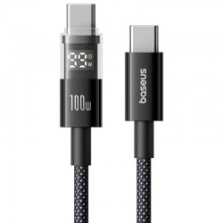 Дата кабель Baseus Display 2 Type-C to Type-C 100W (1m) (P10382702)  Cosmic Black - 00000085337_1