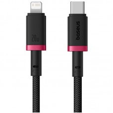 Дата кабель Baseus Dura Series Fast Charging Type-C to Lightning 20W (1m) (CB000123)  Red / Black - 00000087538_2