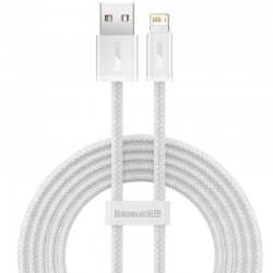 Дата кабель Baseus Dynamic Series USB to Lightning 2.4A (2m) (CALD00050)  White - 00000080413_3