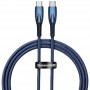 Дата кабель Baseus Glimmer Series Fast Charging Type-C to Type-C 100W 1m (CADH00070)