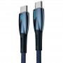 Дата кабель Baseus Glimmer Series Fast Charging Type-C to Type-C 100W 1m (CADH00070)