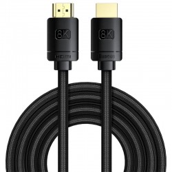 Дата кабель Baseus HDMI High Definition 8KHDMI To 8KHDMI (3m) (CAKGQ-L01)  Black - 00000073001_1