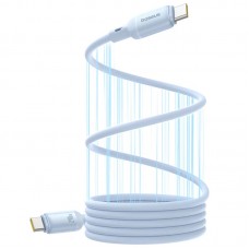 Дата кабель Baseus PicoGo Magnetic Liquid Silicone Type-C to Type-C 240W (1m) (P10376800)  Galaxy Blue - 00000076491_1