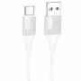 Дата кабель Borofone BX101 Creator USB to Type-C 3A (1m)