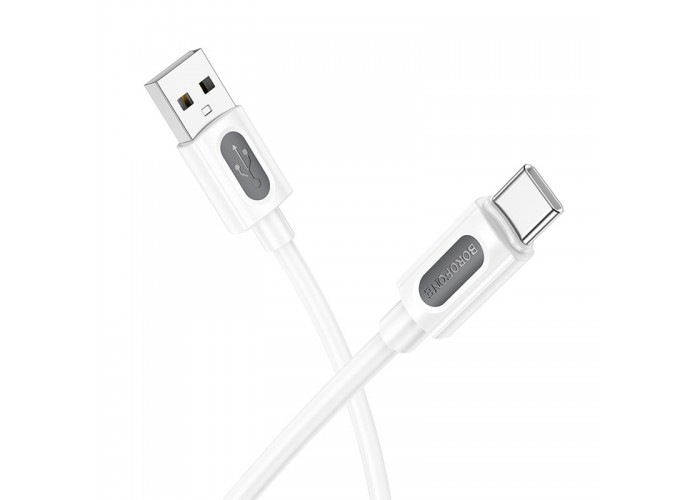 Дата кабель Borofone BX114 Structure USB to Type-C 3A (1m)