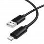 Дата кабель Borofone BX123 Leya USB to Lightning 12W (1m)