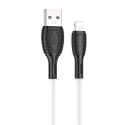 Дата кабель Borofone BX86 Advantage USB to Lightning (1m)  White - 00000071160_1