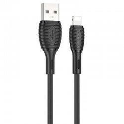 Дата кабель Borofone BX86 Advantage USB to Lightning (1m)  Black - 00000071160_2